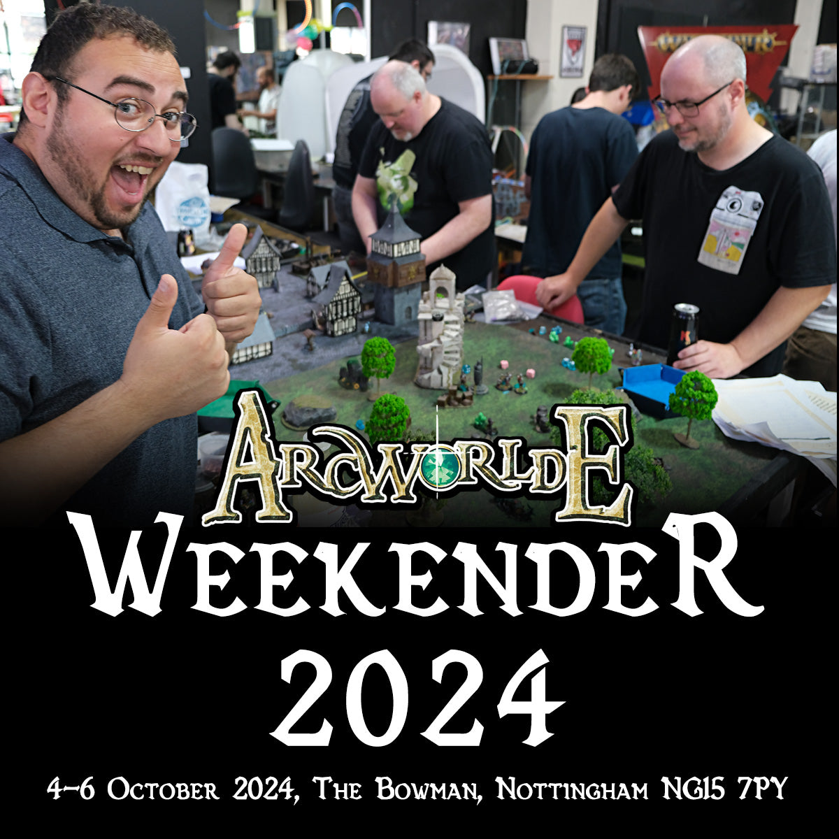 ArcWorlde Weekender 2024 (4-6 October 2024) – Warp Miniatures