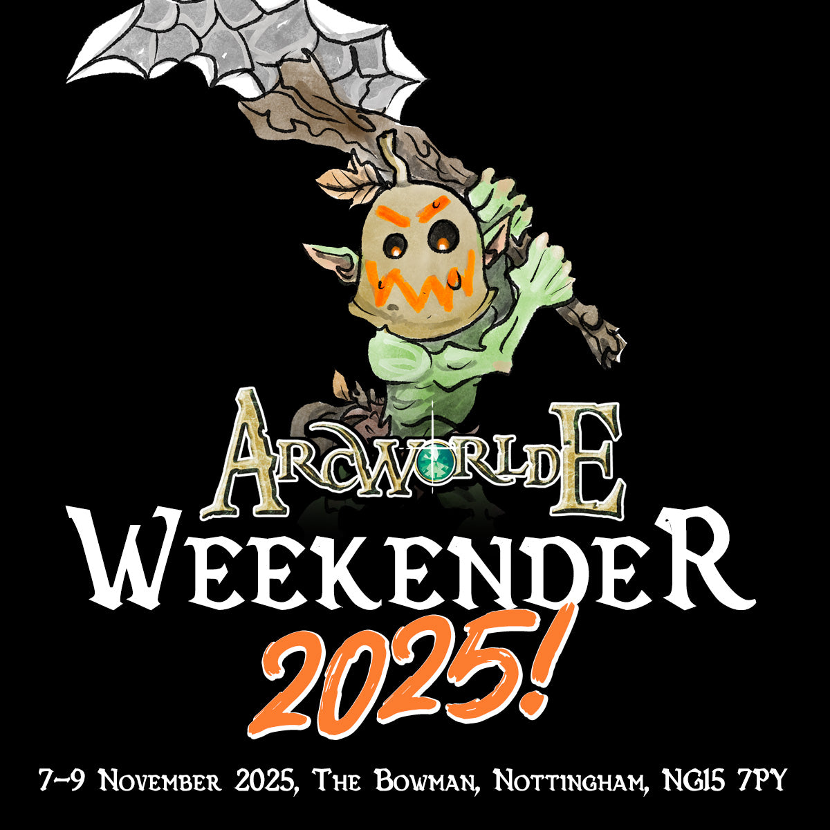 ArcWorlde Weekender 2025 (7-9 November 2025)